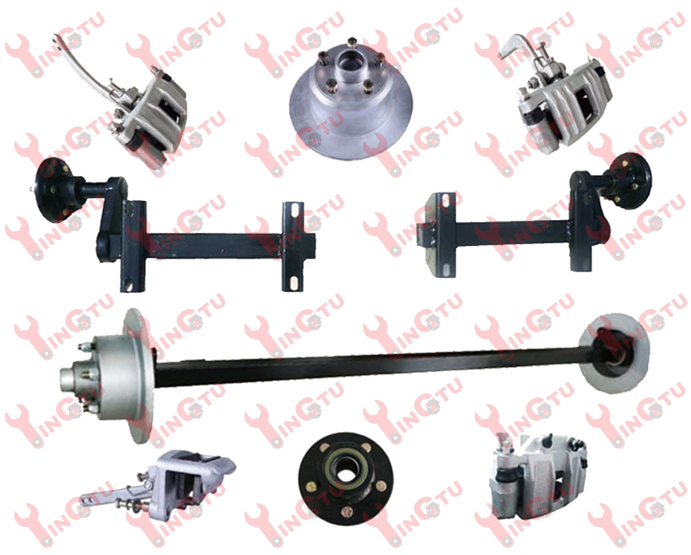 Boat Trailer Axles and Disc Brakes