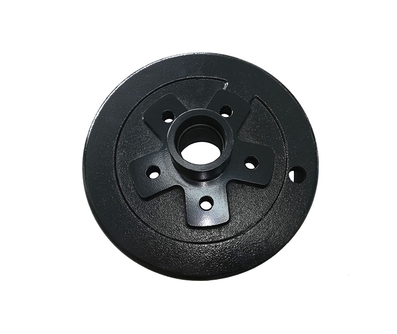10 X 2-1/4 Trailer Brake Drum Kit 5 On 5 For 3500 Lbs Axles - Heavy Duty Hub Assembly