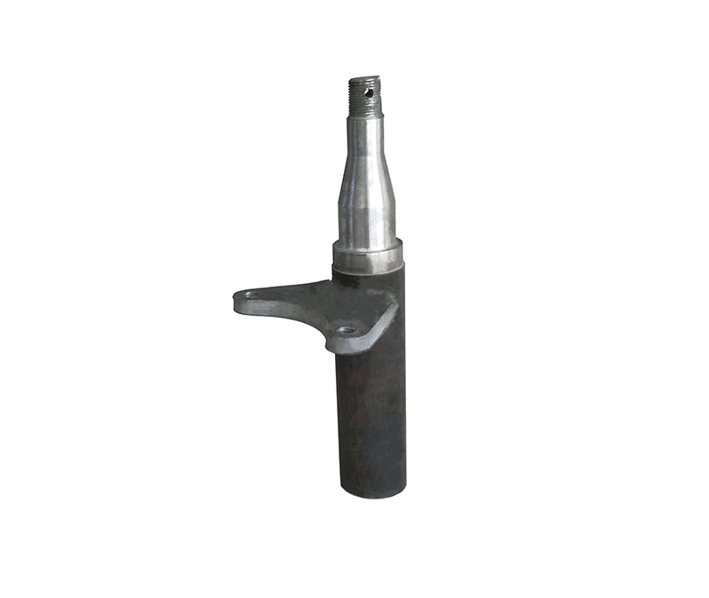 Trailer Stub Axle Spindle with Brake Flange