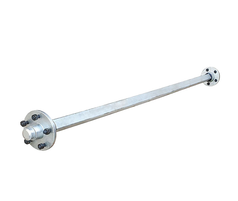 Square Trailer Spring Axle With Idler Hubs